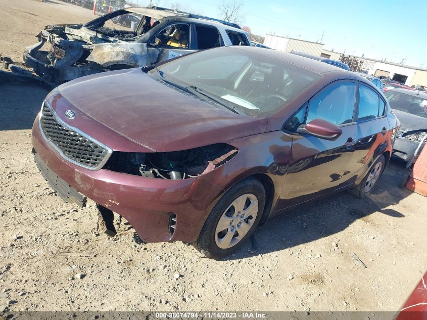 2017 KIA FORTE LX/S - 3KPFL4A72HE118073