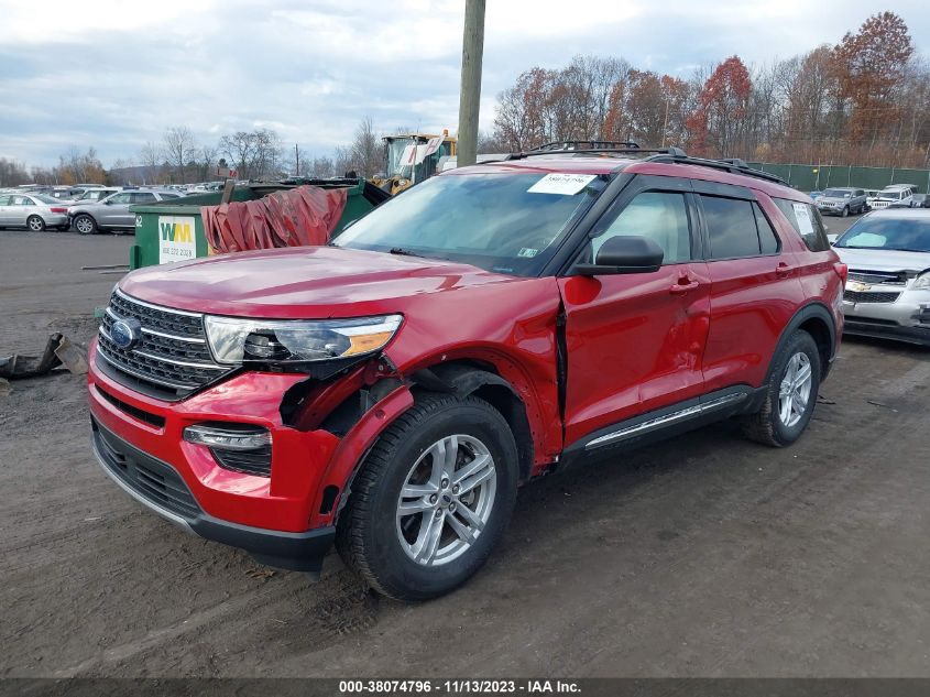 2022 FORD EXPLORER XLT - 1FMSK8DHXNGB63265