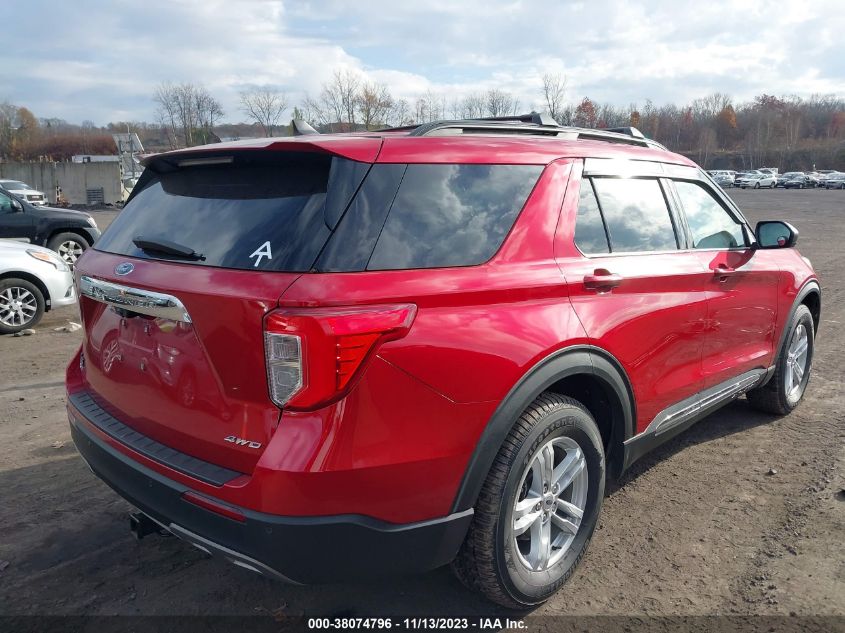 2022 FORD EXPLORER XLT - 1FMSK8DHXNGB63265