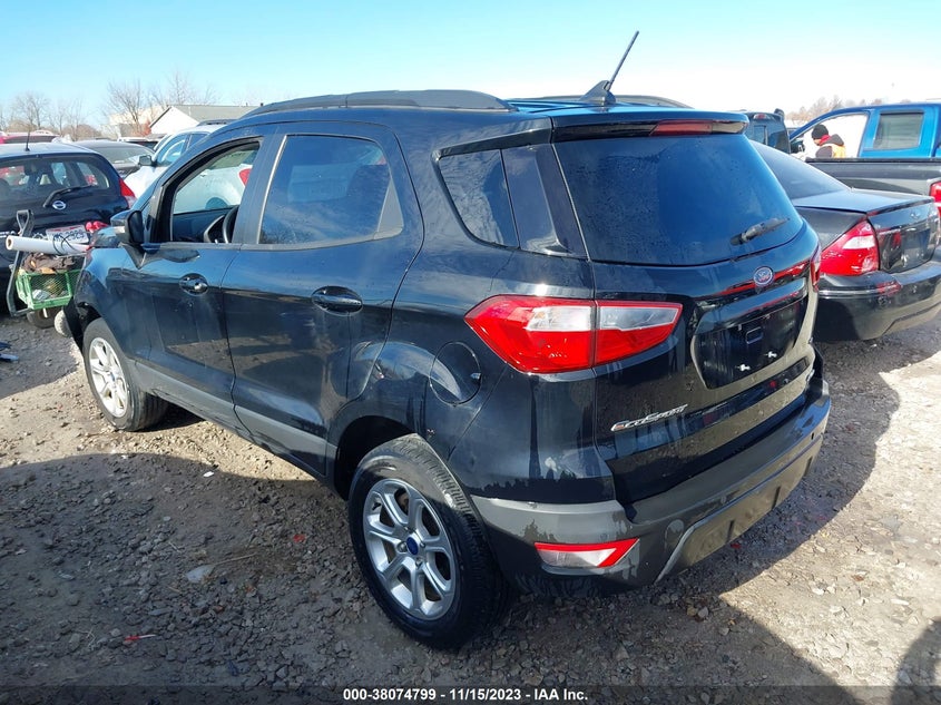 VIN MAJ6P1UL0JC170462 2018 FORD ECOSPORT SE