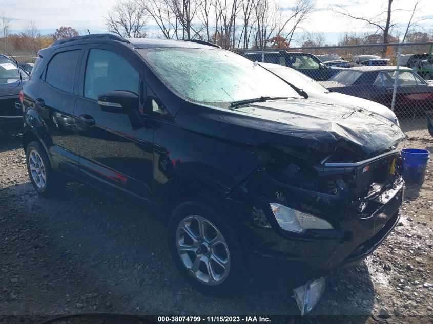 VIN MAJ6P1UL0JC170462 2018 FORD ECOSPORT SE