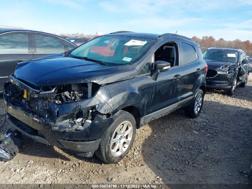 VIN MAJ6P1UL0JC170462 2018 FORD ECOSPORT SE