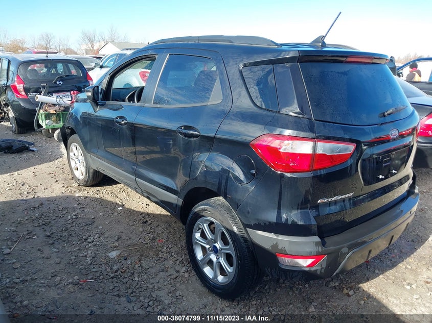 VIN MAJ6P1UL0JC170462 2018 FORD ECOSPORT SE