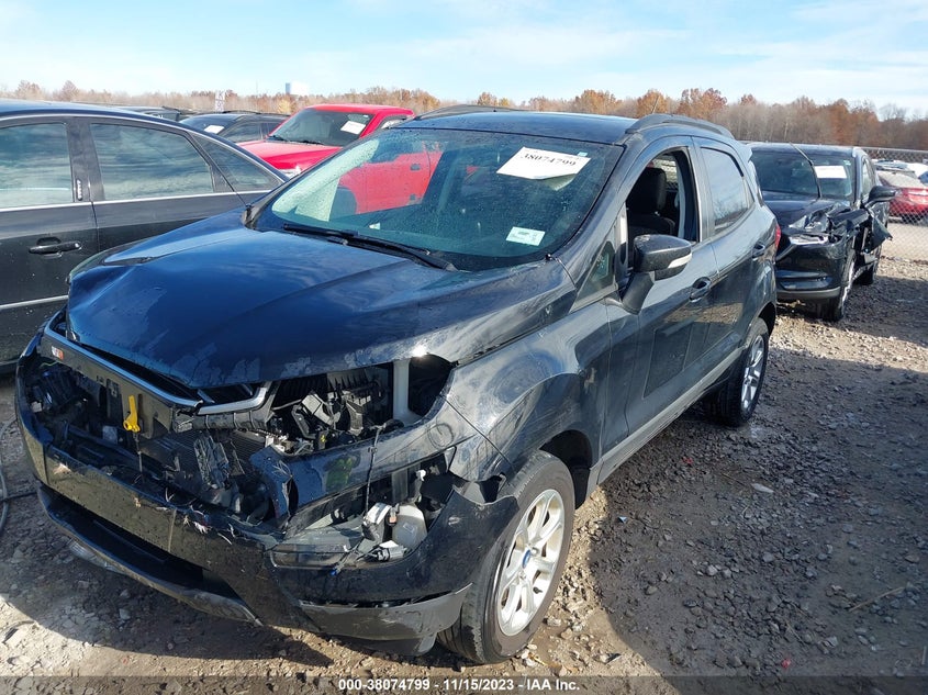 VIN MAJ6P1UL0JC170462 2018 FORD ECOSPORT SE