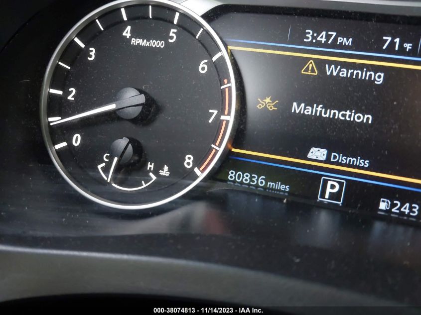 2021 NISSAN ALTIMA SR FWD - 1N4BL4CV8MN349999