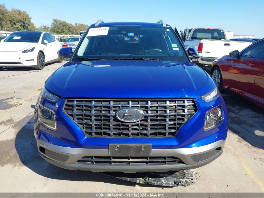 2022 HYUNDAI VENUE SEL/LIMITED - KMHRC8A37NU136224