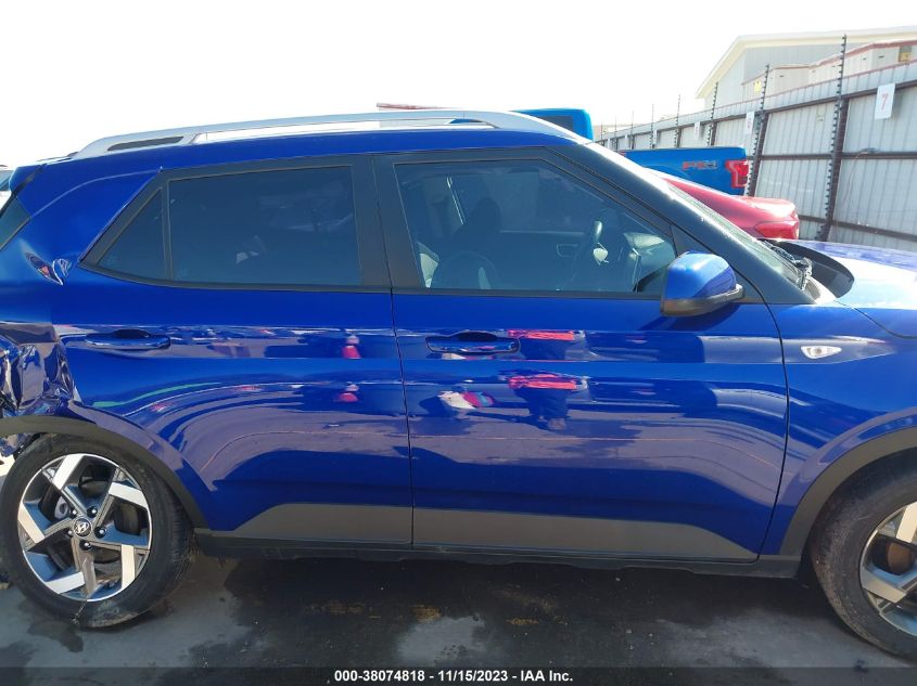 2022 HYUNDAI VENUE SEL/LIMITED - KMHRC8A37NU136224