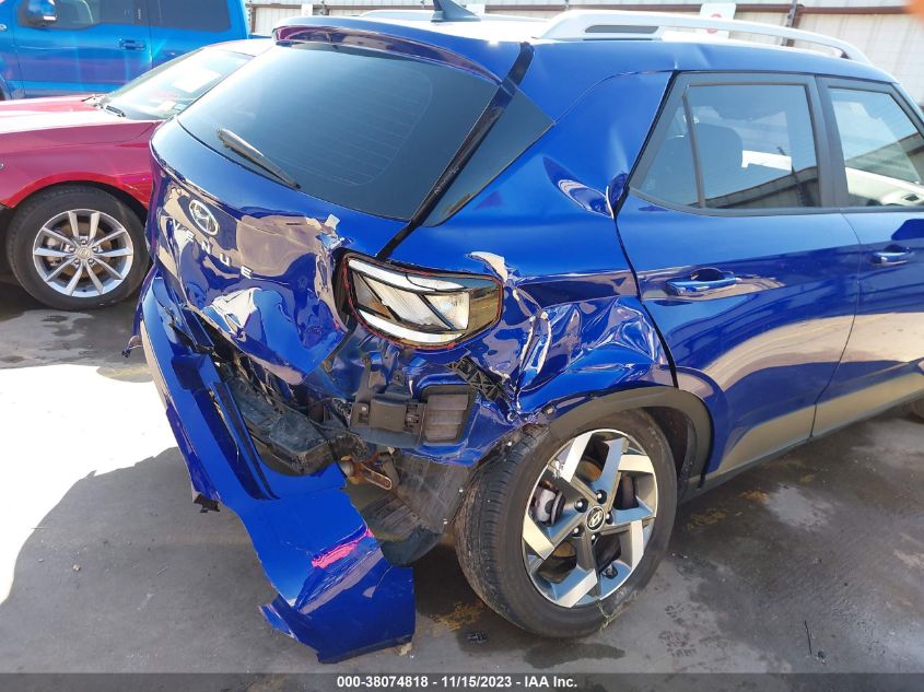 2022 HYUNDAI VENUE SEL/LIMITED - KMHRC8A37NU136224