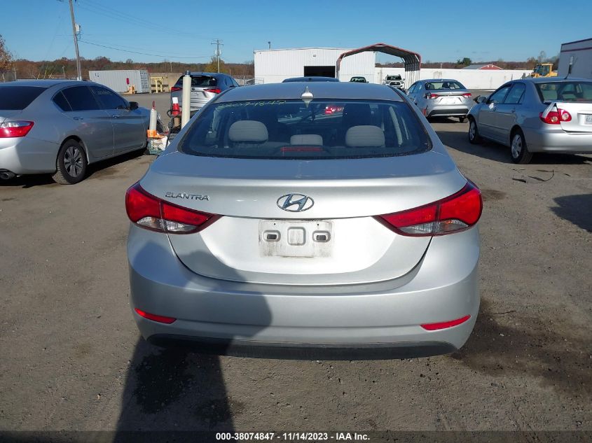2016 HYUNDAI ELANTRA SE/SPORT/LIMITED - 5NPDH4AE7GH695442