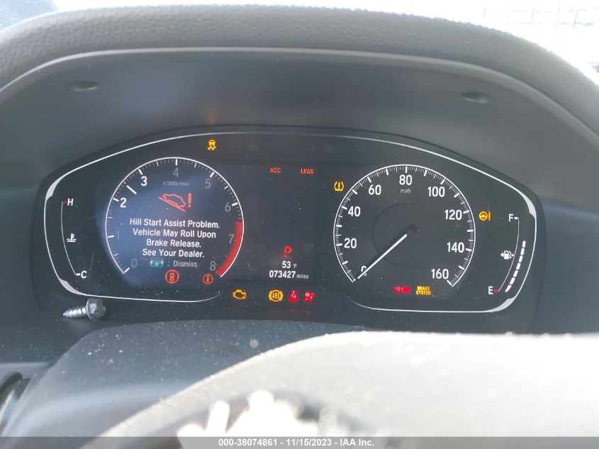 2019 HONDA ACCORD LX - 1HGCV1F10KA141508