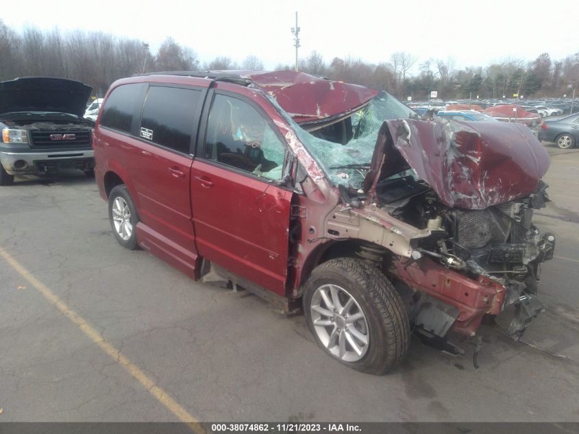 2014 DODGE GRAND CARAVAN SXT - 2C4RDGCG2ER154770