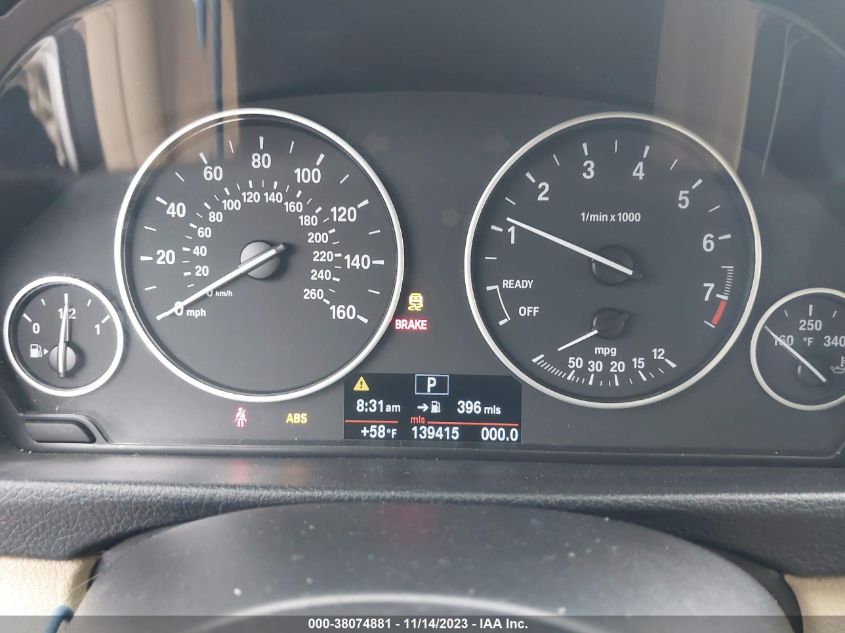 2013 BMW 328I - WBA3C1G57DNN93387