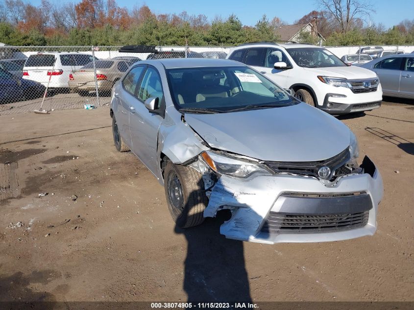 2015 TOYOTA COROLLA L/LE/LE PLS/PRM/S/S PLS - 5YFBURHE7FP245264