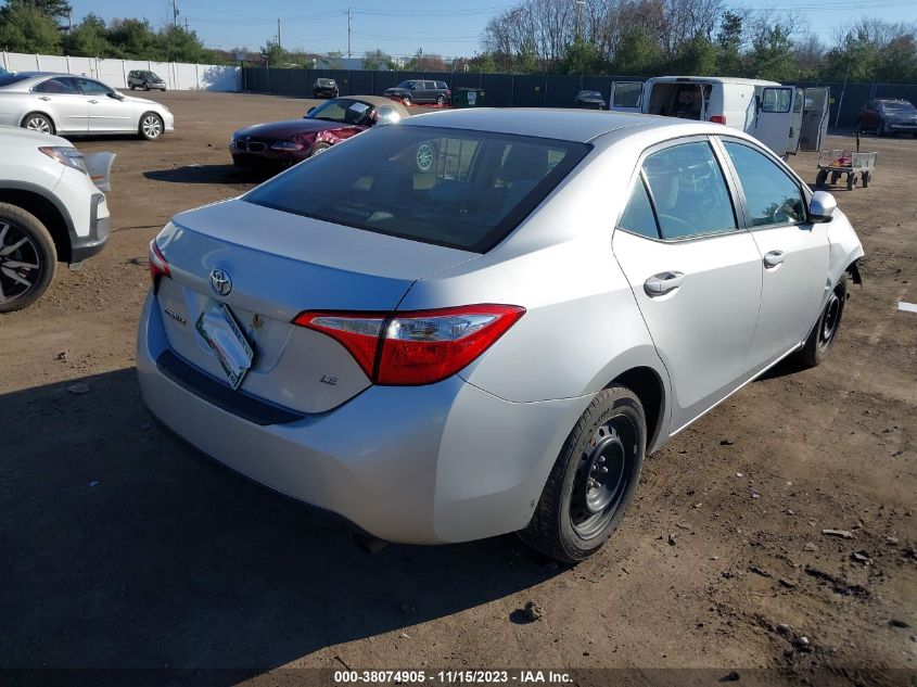 2015 TOYOTA COROLLA L/LE/LE PLS/PRM/S/S PLS - 5YFBURHE7FP245264