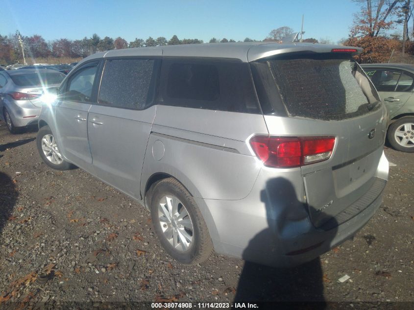 2015 KIA SEDONA L - KNDMA5C13F6015663