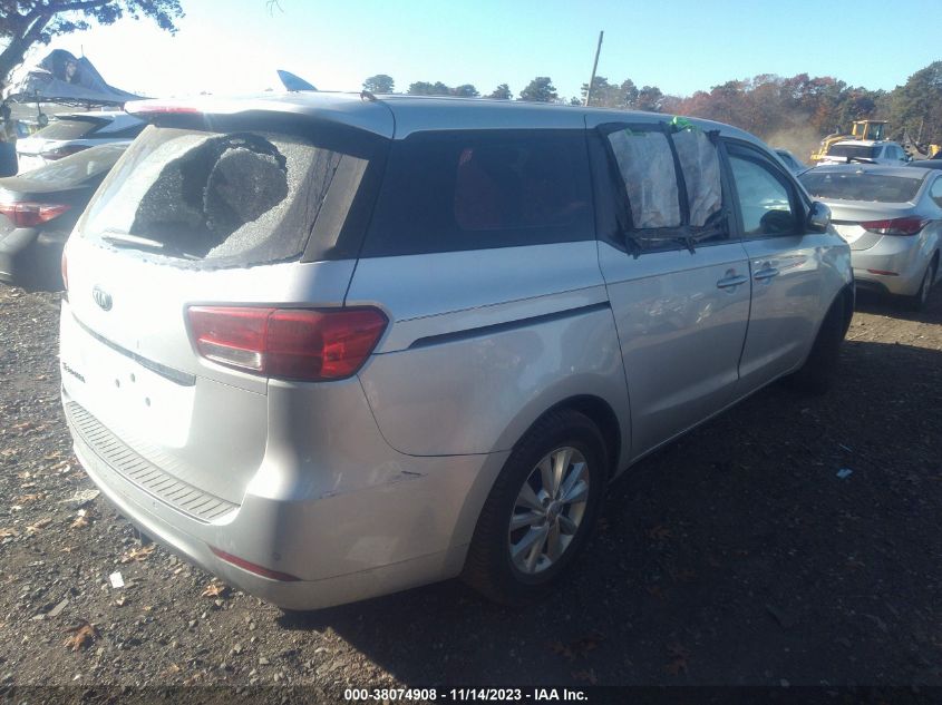 2015 KIA SEDONA L - KNDMA5C13F6015663