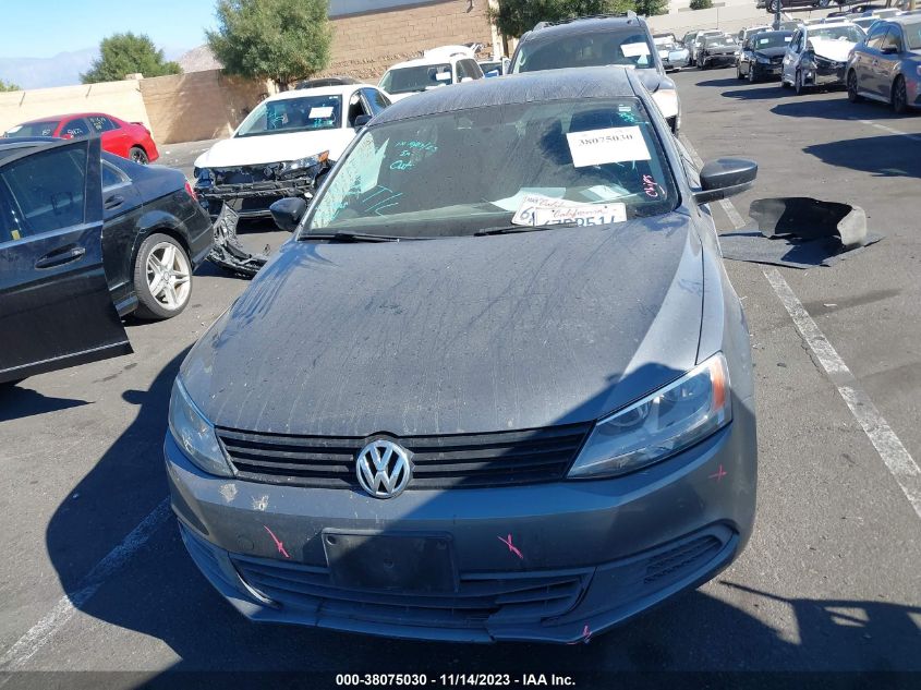 2013 VOLKSWAGEN JETTA SEDAN S 3VW1K7AJ3DM261461