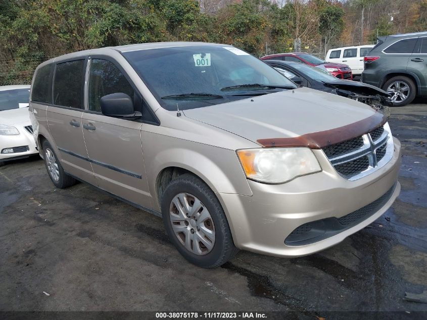 2013 DODGE GRAND CARAVAN SE - 2C4RDGBG1DR733586