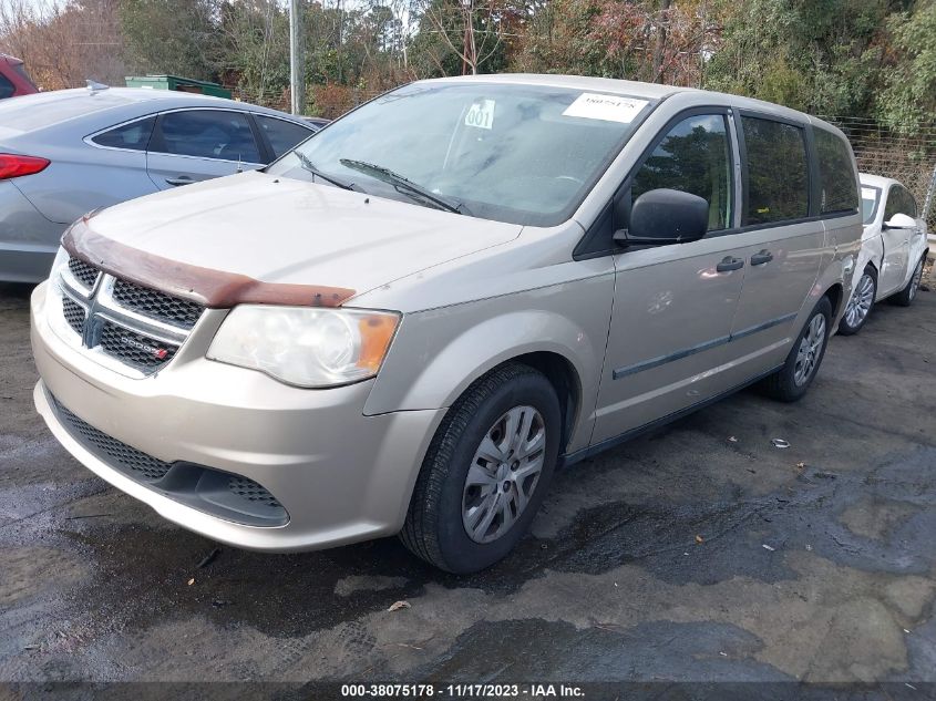 2013 DODGE GRAND CARAVAN SE - 2C4RDGBG1DR733586