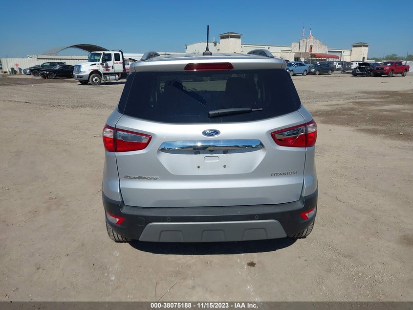 VIN MAJ3S2KE7MC405004 2021 FORD ECOSPORT TITANIUM