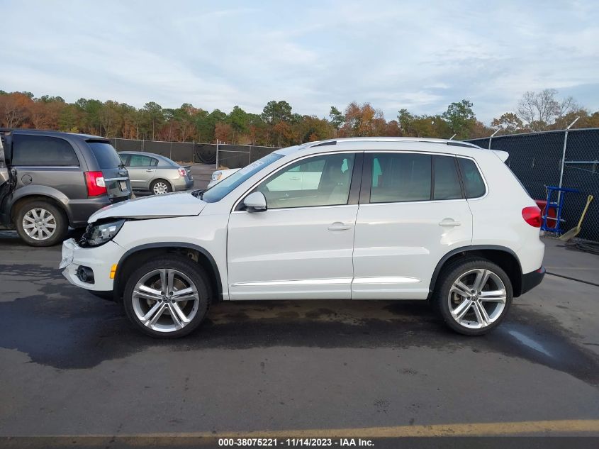 2014 VOLKSWAGEN TIGUAN R-LINE - WVGAV3AX7EW074194