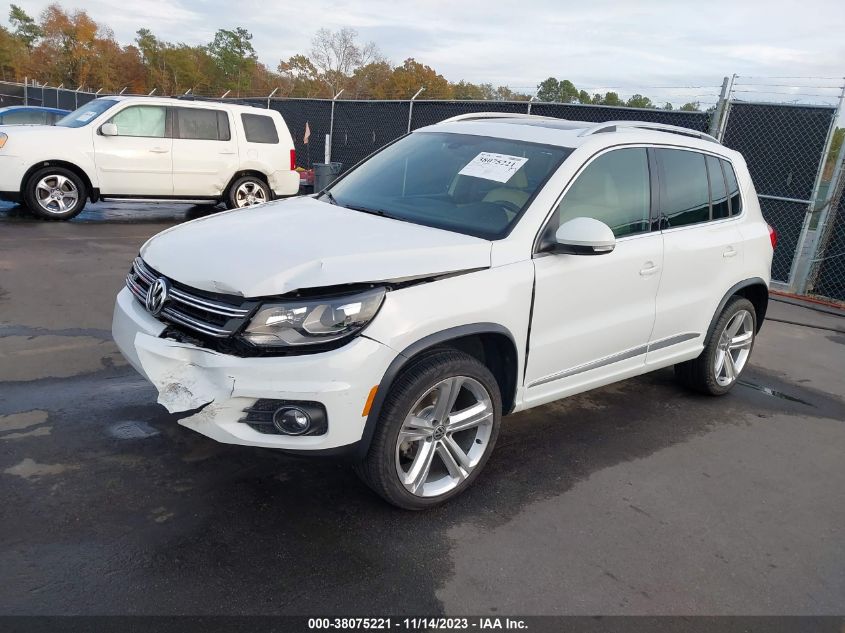 2014 VOLKSWAGEN TIGUAN R-LINE - WVGAV3AX7EW074194