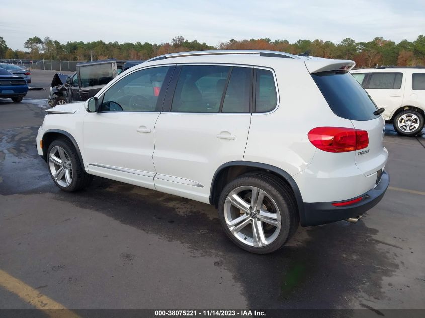 2014 VOLKSWAGEN TIGUAN R-LINE - WVGAV3AX7EW074194