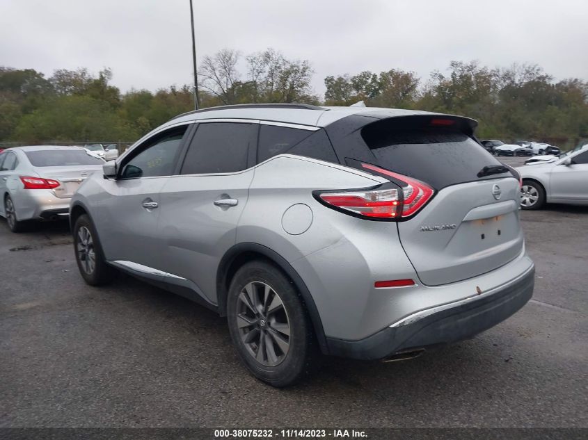2015 NISSAN MURANO SV - 5N1AZ2MG1FN244437