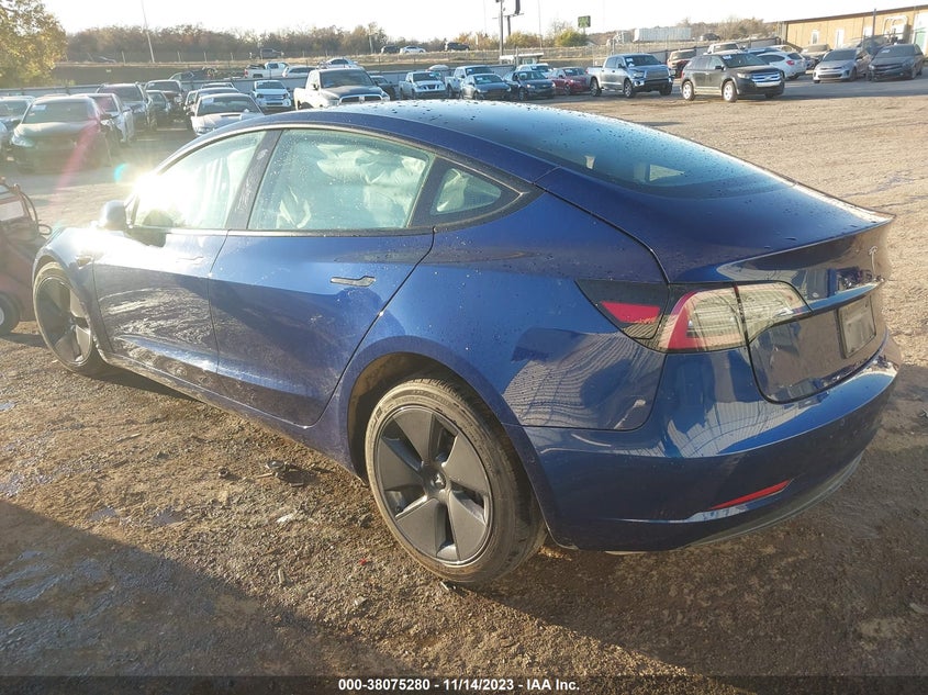 VIN 5YJ3E1EBXMF085841 2021 TESLA MODEL 3