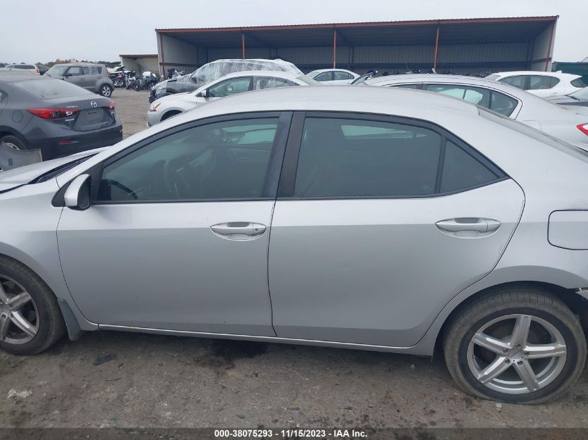 2014 TOYOTA COROLLA L/LE/LE PLS/PRM/S/S PLS - 2T1BURHE1EC160113