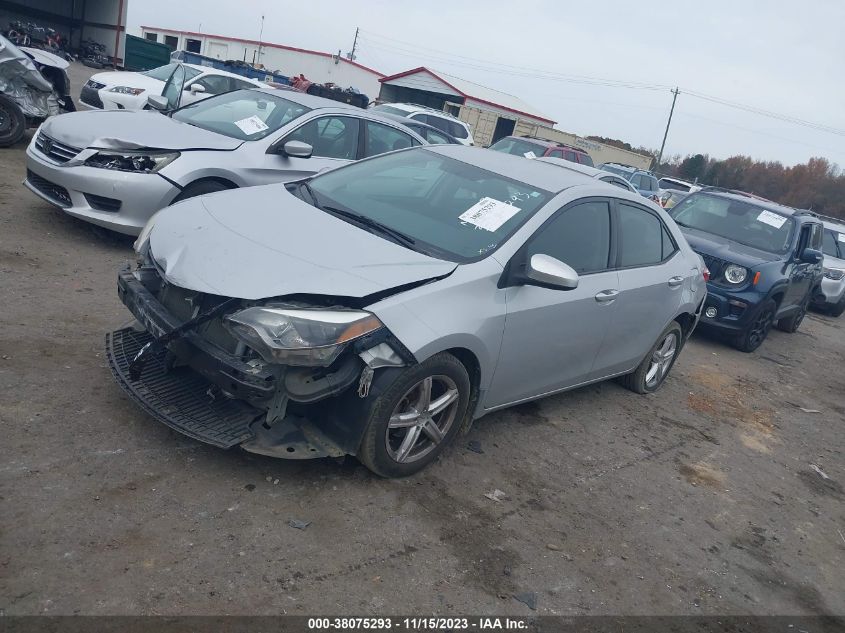 2014 TOYOTA COROLLA L/LE/LE PLS/PRM/S/S PLS - 2T1BURHE1EC160113