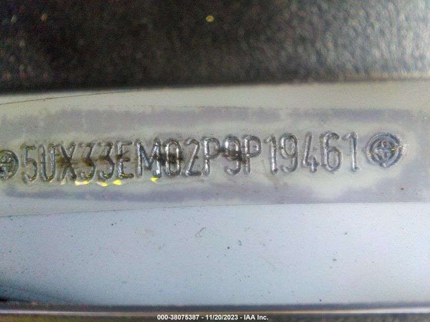 2023 BMW X7 M60I 5UX33EM02P9P19461