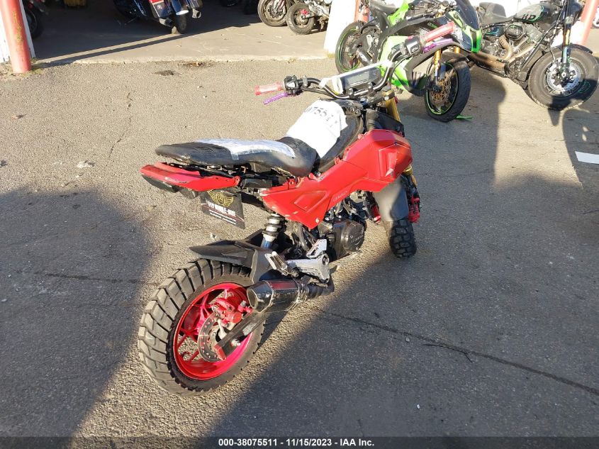 2017 HONDA GROM 125 MLHJC6116H5204111