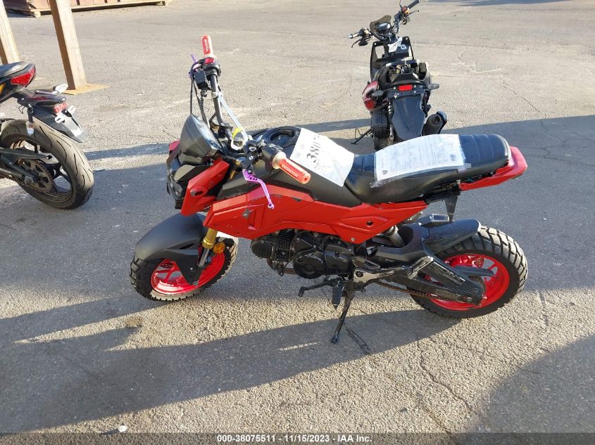 2017 HONDA GROM 125 MLHJC6116H5204111