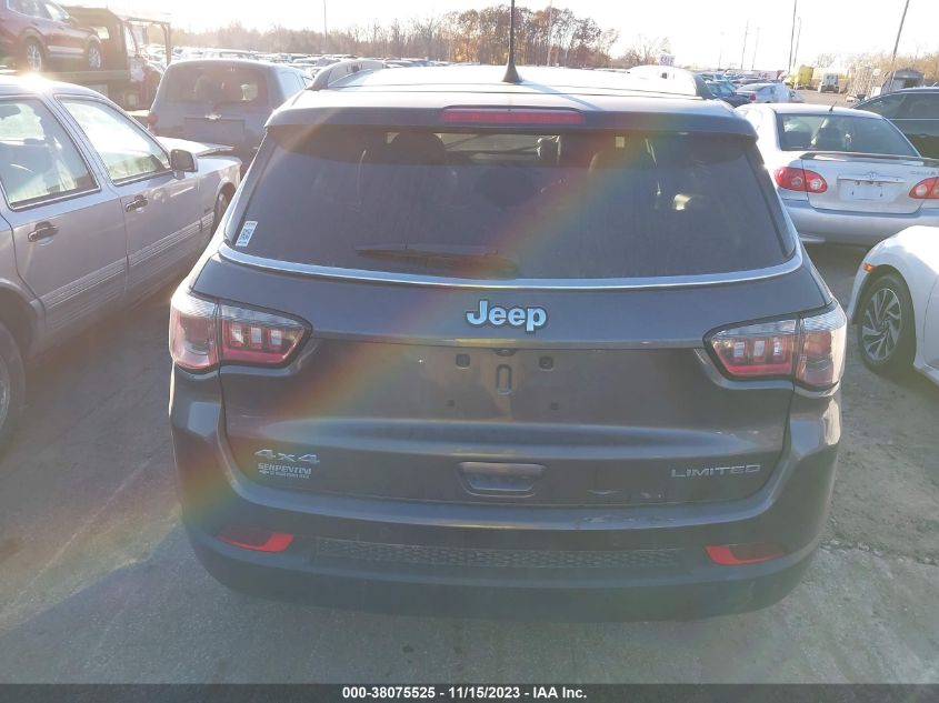 2018 JEEP COMPASS LIMITED 4X4 - 3C4NJDCB2JT212572