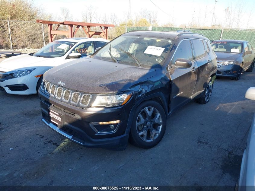 2018 JEEP COMPASS LIMITED 4X4 - 3C4NJDCB2JT212572