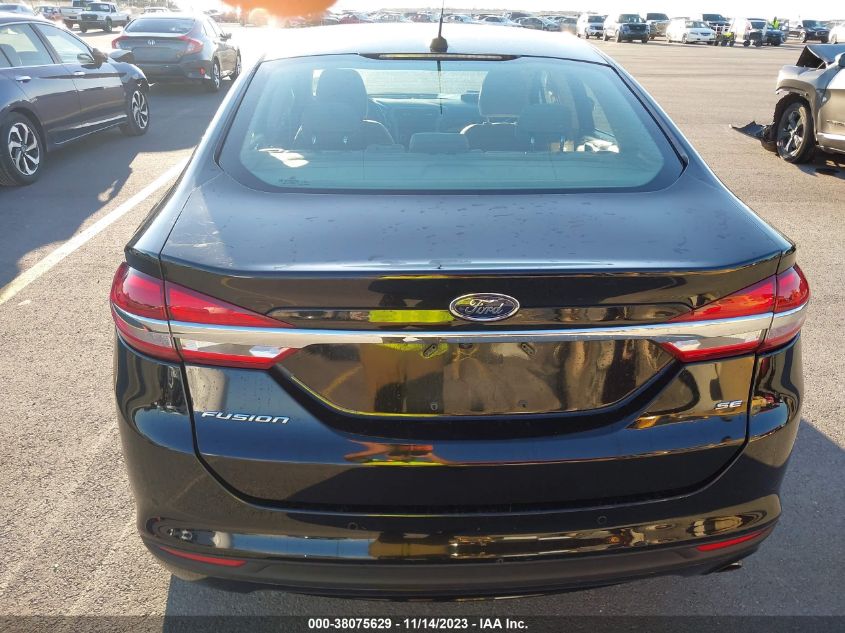 2018 FORD FUSION SE - 3FA6P0H71JR132909