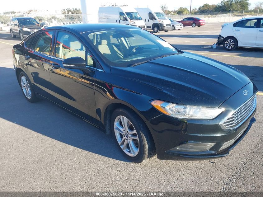 2018 FORD FUSION SE - 3FA6P0H71JR132909