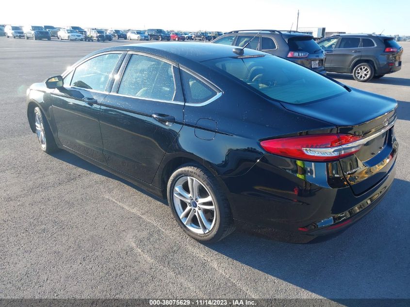 2018 FORD FUSION SE - 3FA6P0H71JR132909