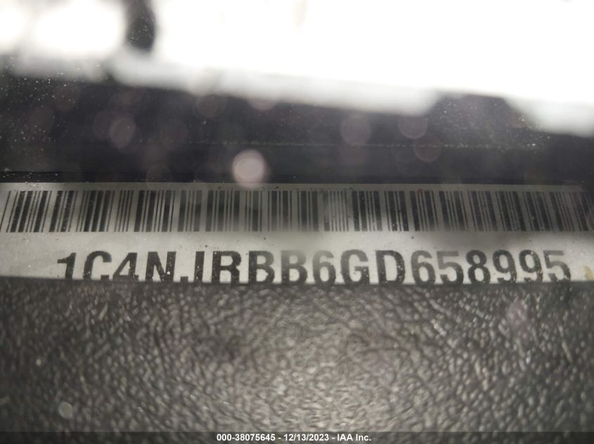 2016 JEEP PATRIOT SPORT SE - 1C4NJRBB6GD658995