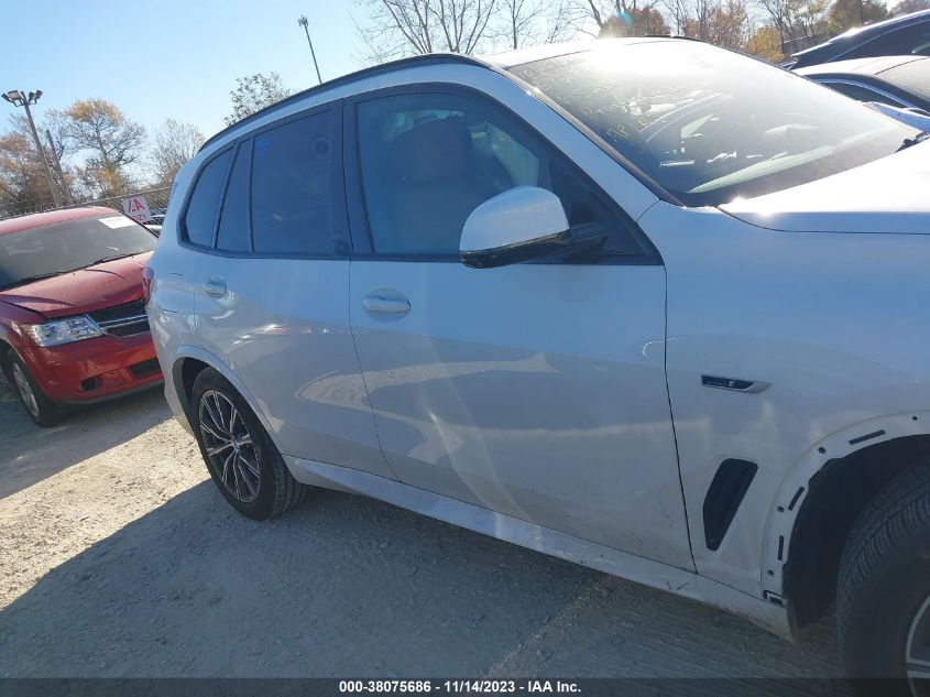 2023 BMW X5 PHEV XDRIVE45E 5UXTA6C07P9R10290