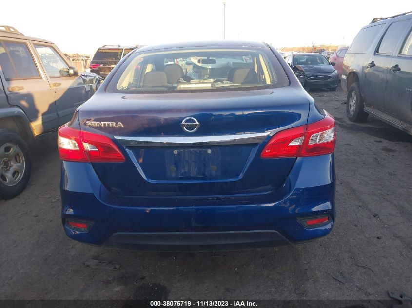 2019 NISSAN SENTRA S/SV/SR/SL - 3N1AB7AP6KY242998