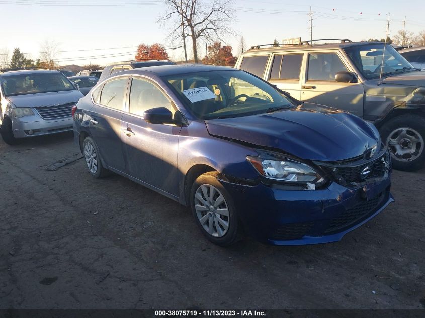 2019 NISSAN SENTRA S/SV/SR/SL - 3N1AB7AP6KY242998