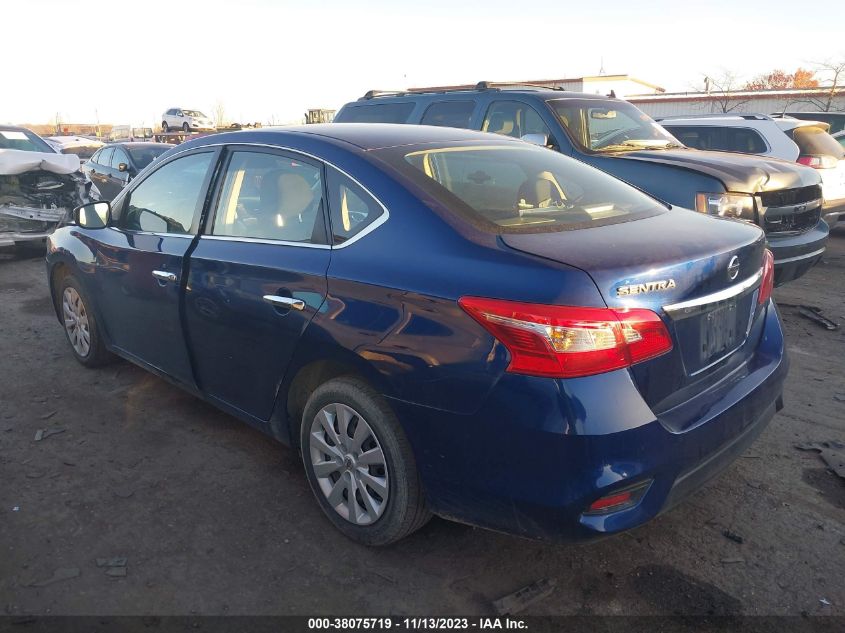 2019 NISSAN SENTRA S/SV/SR/SL - 3N1AB7AP6KY242998