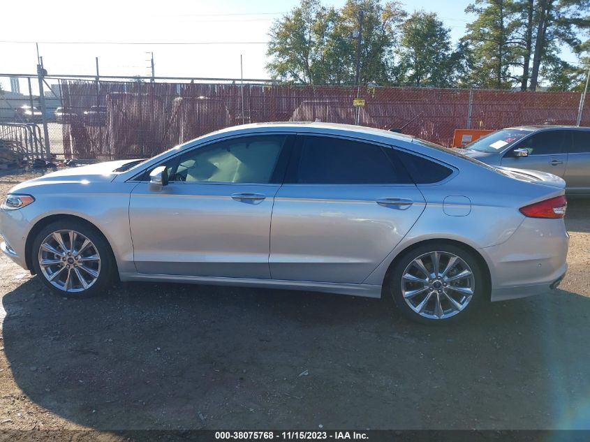 2018 FORD FUSION TITANIUM/PLATINUM - 3FA6P0K90JR114766