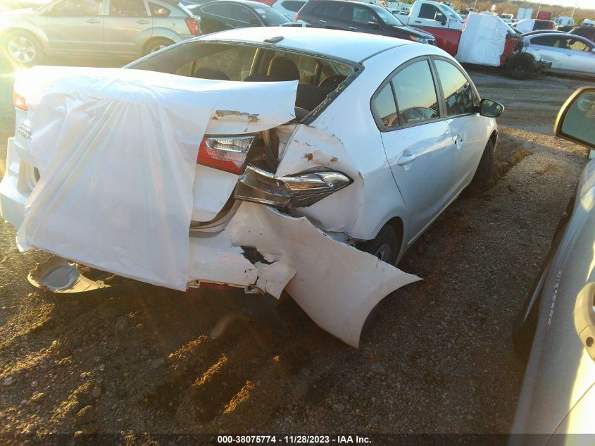 2016 KIA FORTE LX - KNAFK4A61G5607047