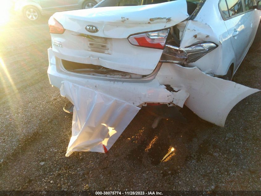 2016 KIA FORTE LX - KNAFK4A61G5607047