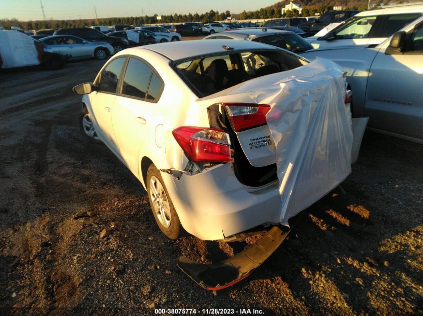 2016 KIA FORTE LX - KNAFK4A61G5607047