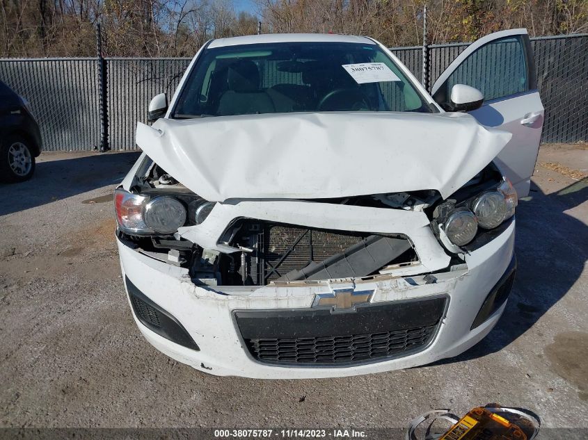 2014 CHEVROLET SONIC LT AUTO - 1G1JC6SH7E4142243