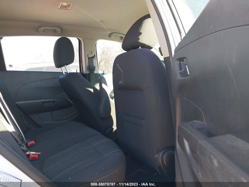 2014 CHEVROLET SONIC LT AUTO - 1G1JC6SH7E4142243